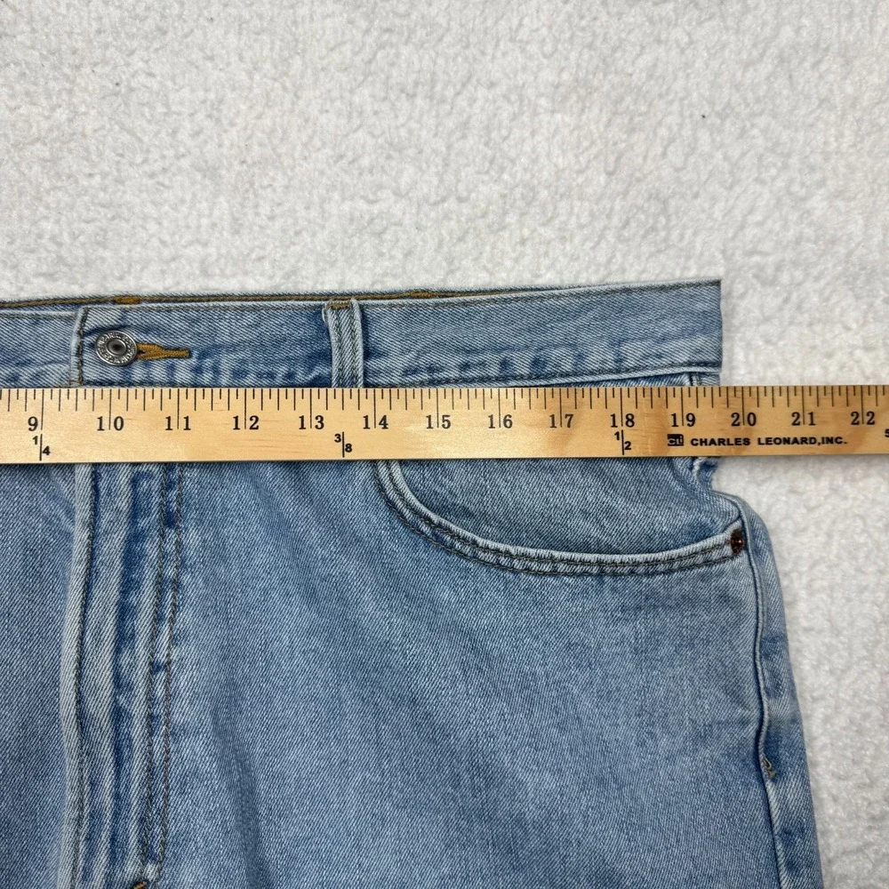 Levi's 550 Relaxed Fit Jeans Straight Blue Denim Pants Men's Size 40x30‎